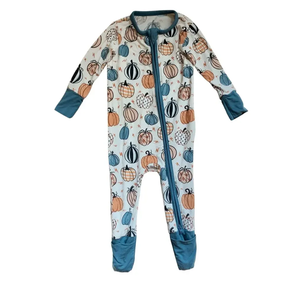 Birdie & Bean Bamboo Pumpkin Zippy